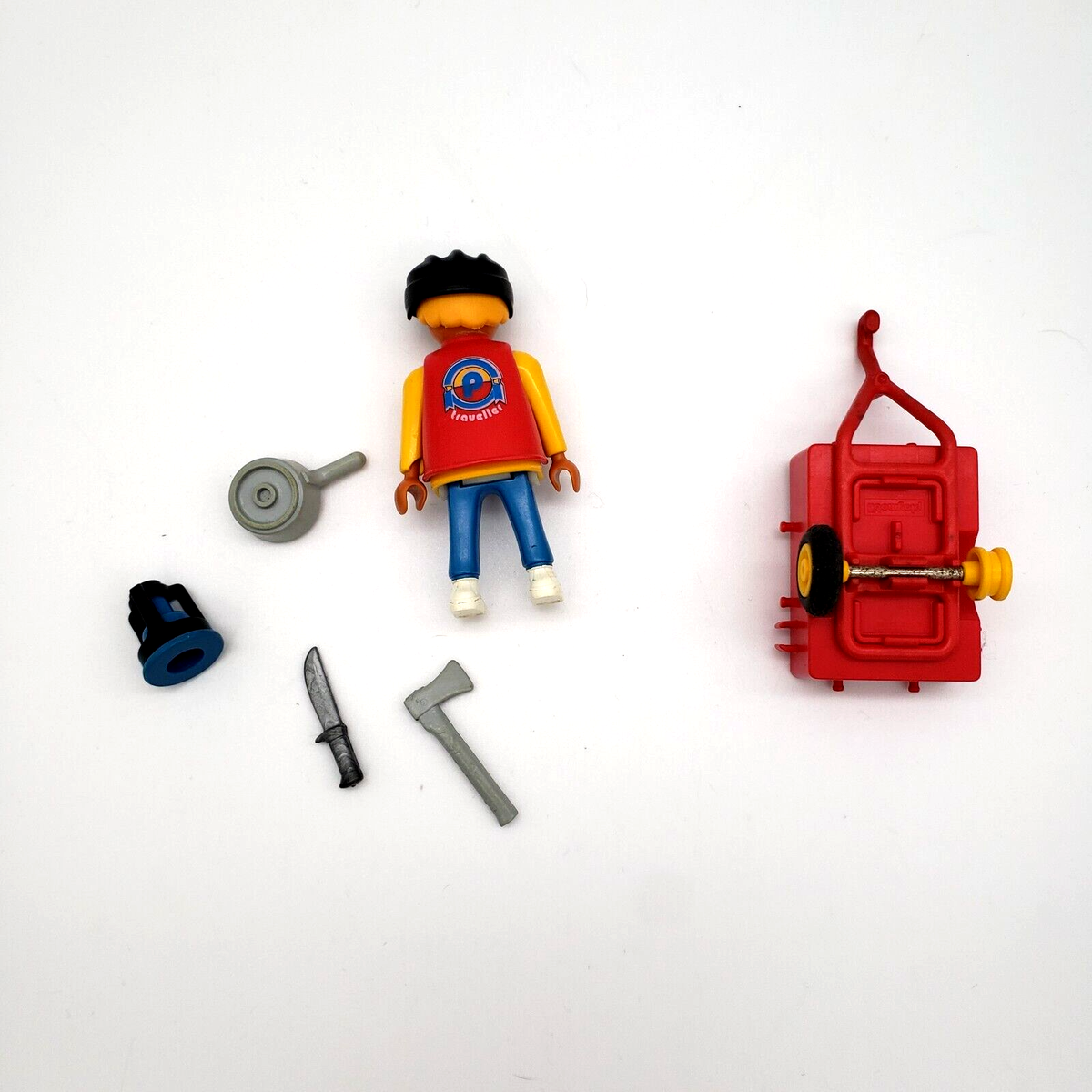 Playmobil 3746 Cross-Country Cyclist Figure and Accessories