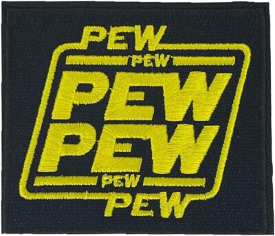 Pew Pew Patch, Morale Patch, Meme Patch, Morale Patch, Hook and Loop, Funny