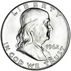 1962 50C BU Silver Franklin Half Dollar