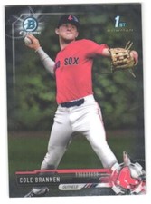 2017 Bowman Draft Cole Brannen #BDC-193 Chrome