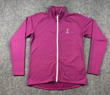 Abacas Count On It Golf Jacket Large Ballybunion Golf Club Purple Lightweight