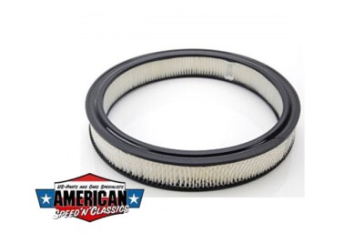 Luftfiltereinsatz 10'' x 2'' Rund Papier Luftfilterelement Edelbrock RPC Universal