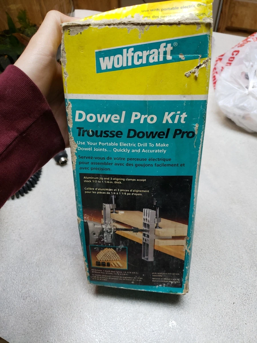 Wolfcraft 2024 dowel kit