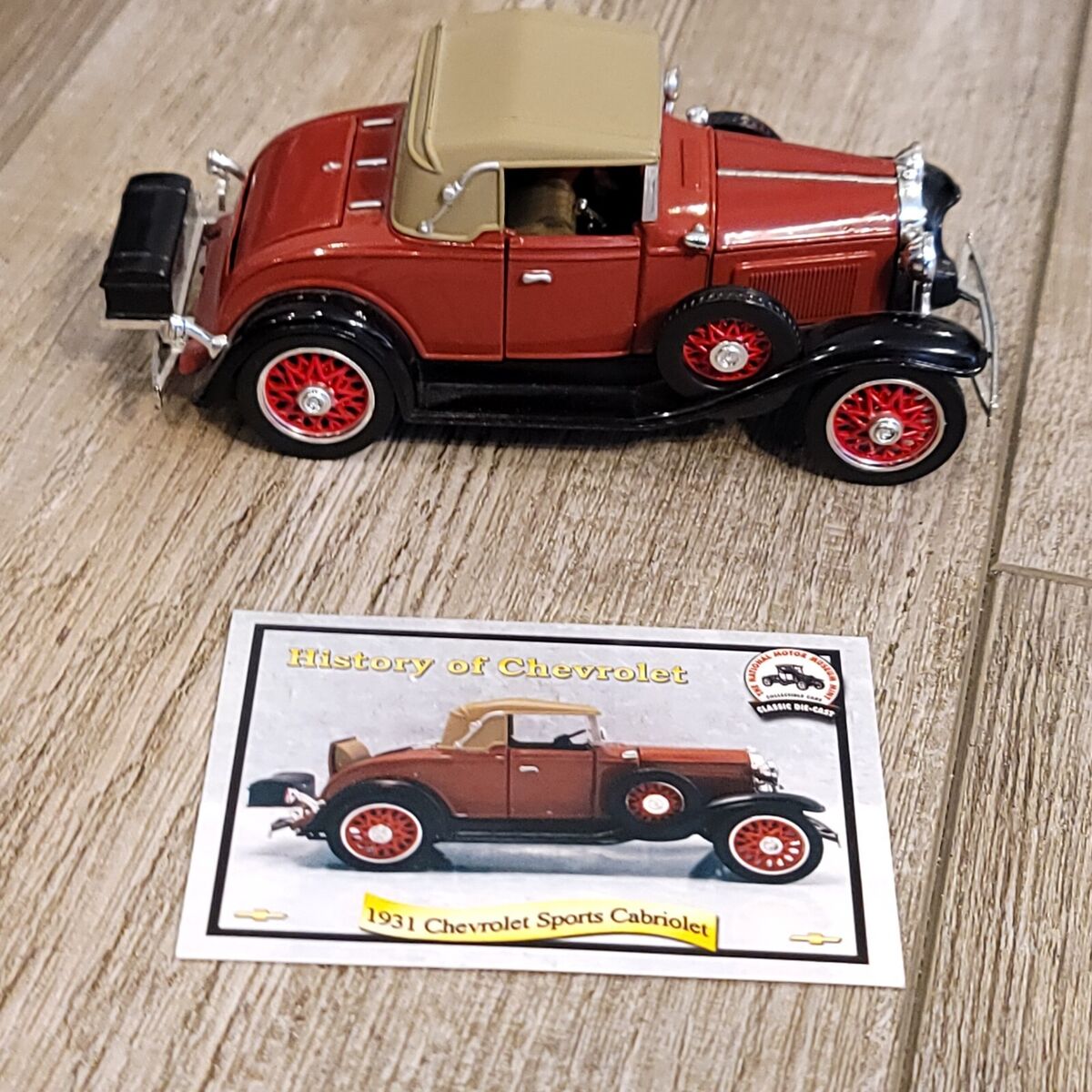 1931 Chevy Sports Cabriolet 1:32 National Motor Museum Mint 1931 Chevy Sports Cabriolet 1:32 National Motor Museum Mint