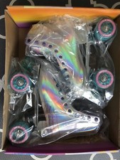 Impala Quad Roller Skates - Holographic, Size 6 - Free Shipping