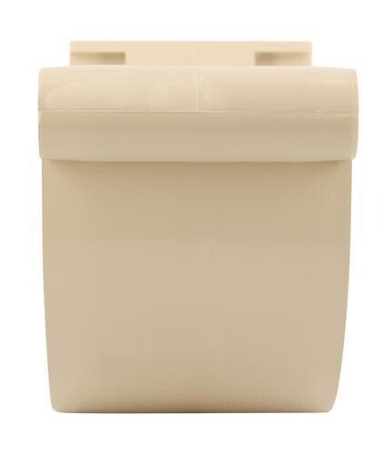 Gouttière sable LG25 sublimée par le lot de 10 jonctions à coller Nicoll UJNC25S