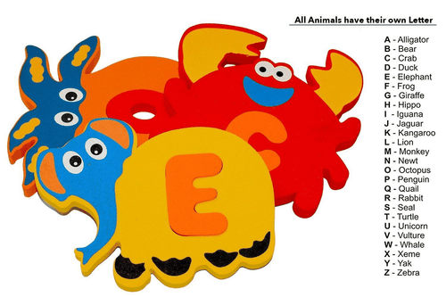 Foam Bath Toys Premium Educational Floating Bathtub Preschool Alphabet 52 Pcs - Picture 5 of 6