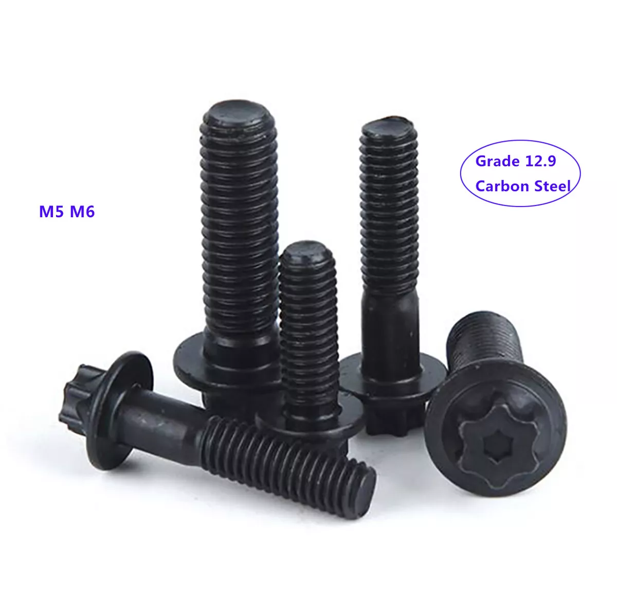 M5 M6 Flanschschrauben TORX Schrauben Bolzen DIN 34801 Aussentorx 