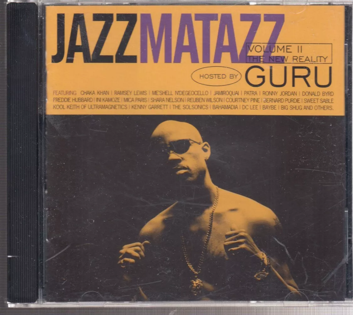 jazzmatazz volume II the new reality hosted by guru cd