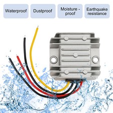 Waterproof DC 20-60V to 12V 3-30A Step-Down Power Supply Converter Regulator