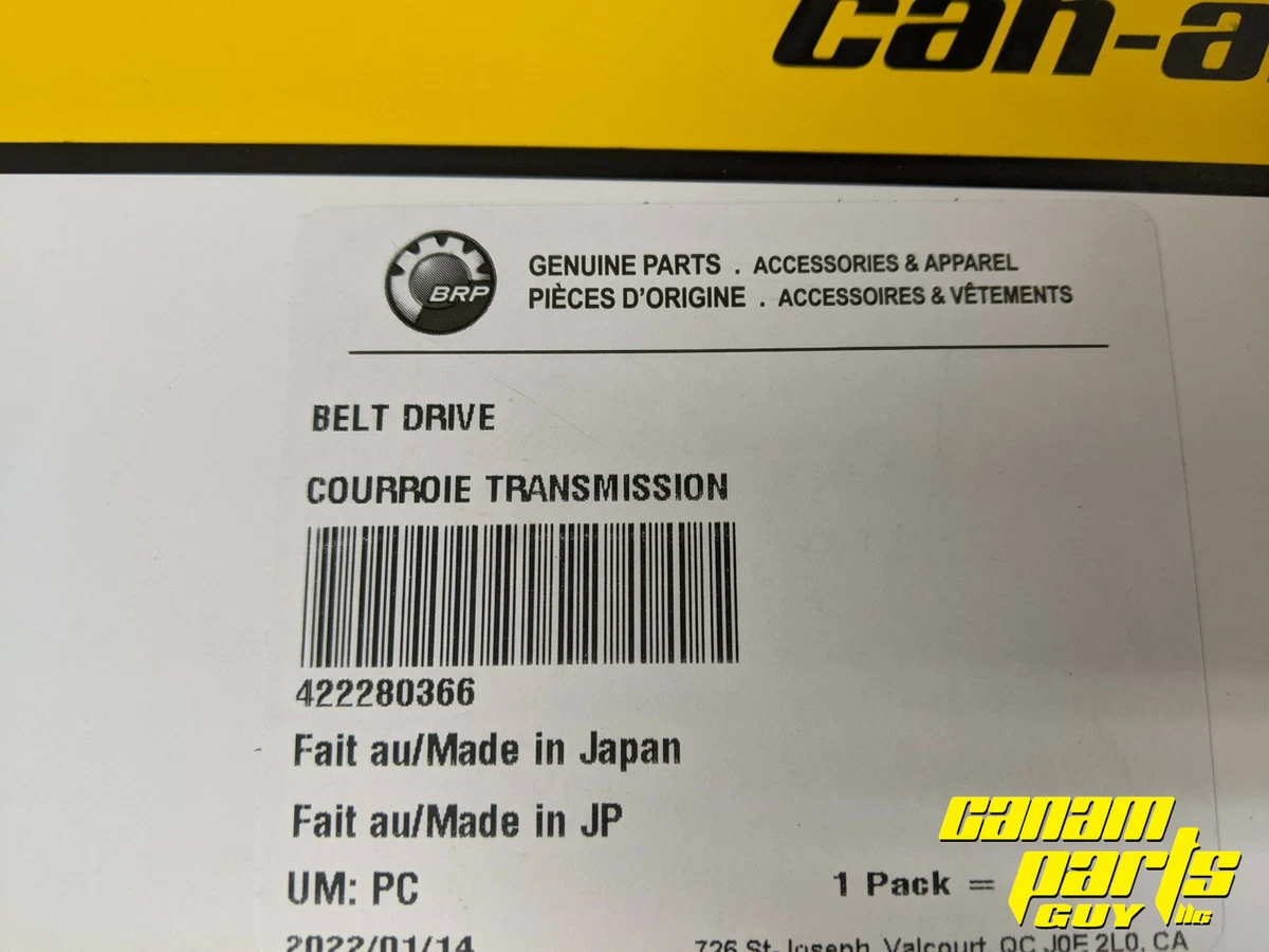 Can Am OEM ATV Belt 715000302 422280360 Renegade Outlander 500 570  