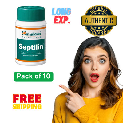 10x Himalaya Septilin Tablets 600 Count Herbal Wellness Supplement Long Exp.