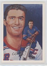 1987 Cartophilium Hockey Hall of Fame Andy Bathgate #215 HOF 0f8