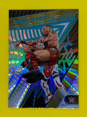 Carmelo Hayes Shock Wave Revolution 2023 Numbered Parallel /99 Wrestling Card