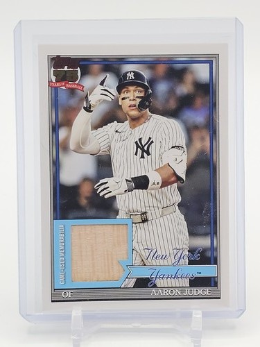 AARON JUDGE 2026 TOPPS 1991 RELIC GAME USED BAT RELIC #91R-AJ YANKEES Q0871