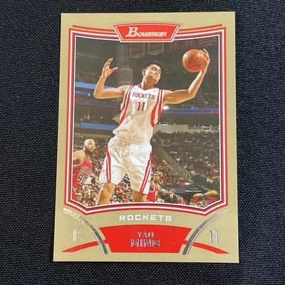 2008 Topps Bowman Basketball #99 Yao Ming **GOLD** /50 SSP