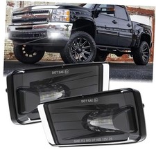 New LED Fog Lights Bumper Driving Lamps for 2007 2007-2014 Chevy Silverado