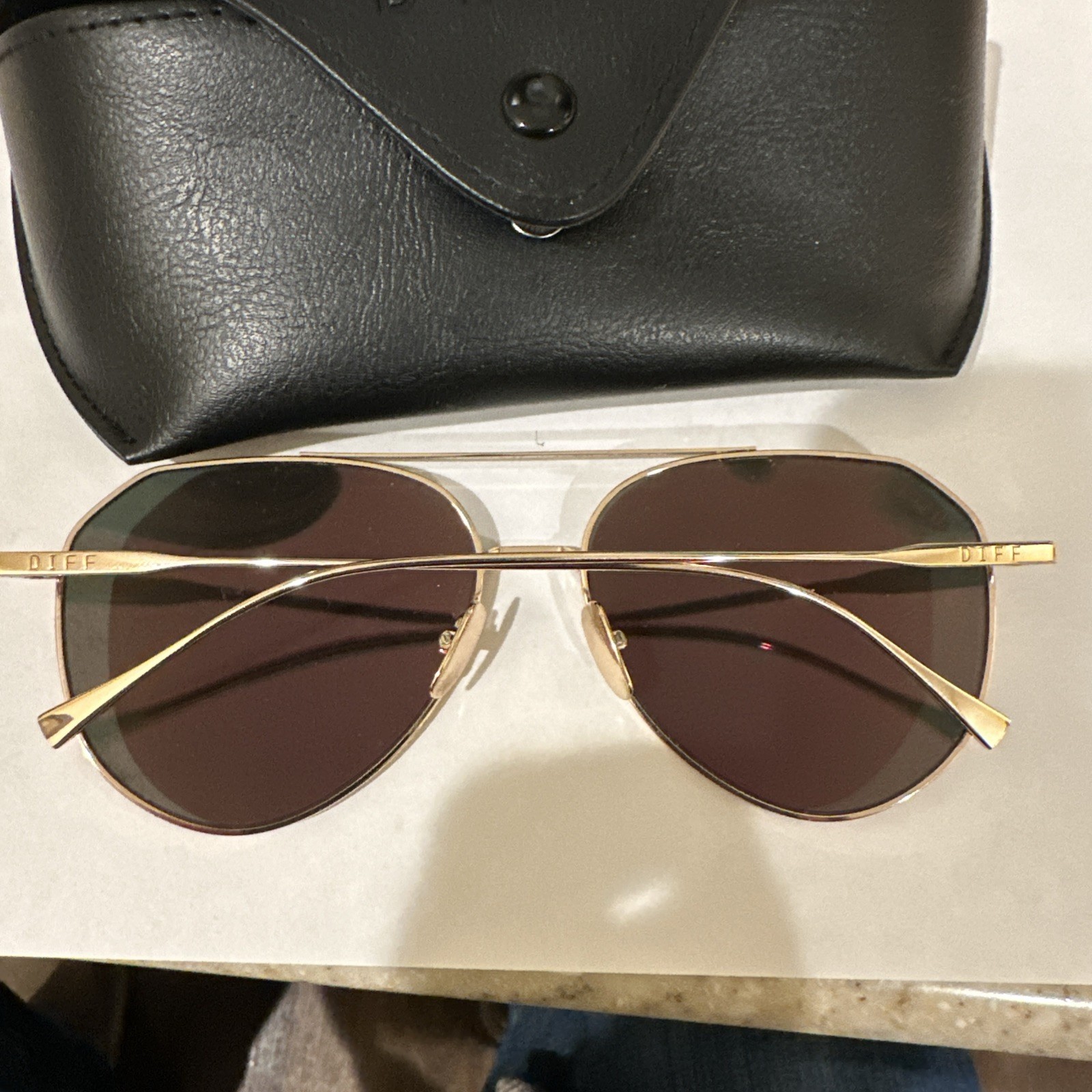 Diff Dash  DE01-0016 Aviator Style sunglasses - W… - image 2