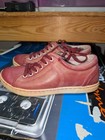 Ugg Shoes Burgundy Red Leather Sneakers Women's Size 7.5 — photo 3