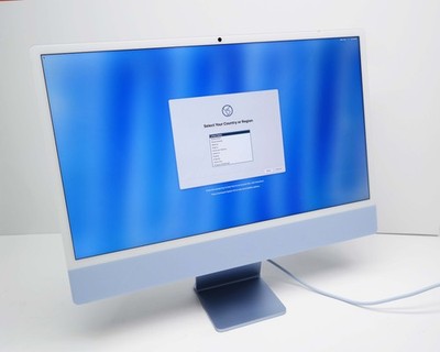 Apple iMac 24'' M4 16GB RAM 8-Core GPU 256GB SSD MWUF3LL/A - Blue ISSUE