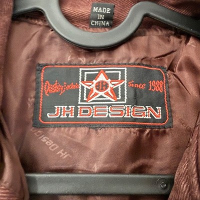 VTG Elliot Sadler 38 M&M Nascar Racing Jacket Yellow Brown JH