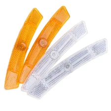 2pcs Bicycle Spoke Reflector Safety Warning Light Wheel Rim Reflective L.t2
