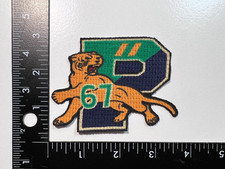 Polo Ralph Lauren Custom Letterman P Tiger Iron On Patch