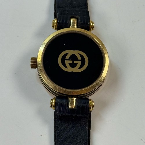Vintage GUCCI 2040M Gold Plated Quartz Wristwatch Spares/Repairs Restoration - Picture 8 of 22