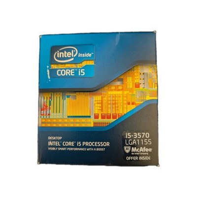 Intel Core i5-3570 3rd Gen. 4-Cores @ 3.4GHz CPU Processor