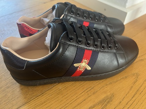 Neu GUCCI Damen ACE Sneakers - Schwarz 38 - Bild 6 von 8