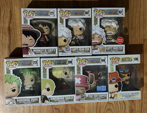 Funko One Piece Pop! lot of 7