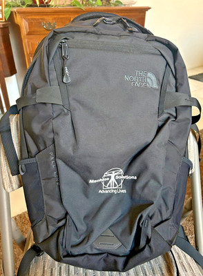 THE NORTH FACE Fall Line 28L Backpack Black with Company Logo