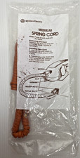 Vintage Western Electric Modular Handset Spring Cord Rust Standard H4DU 124