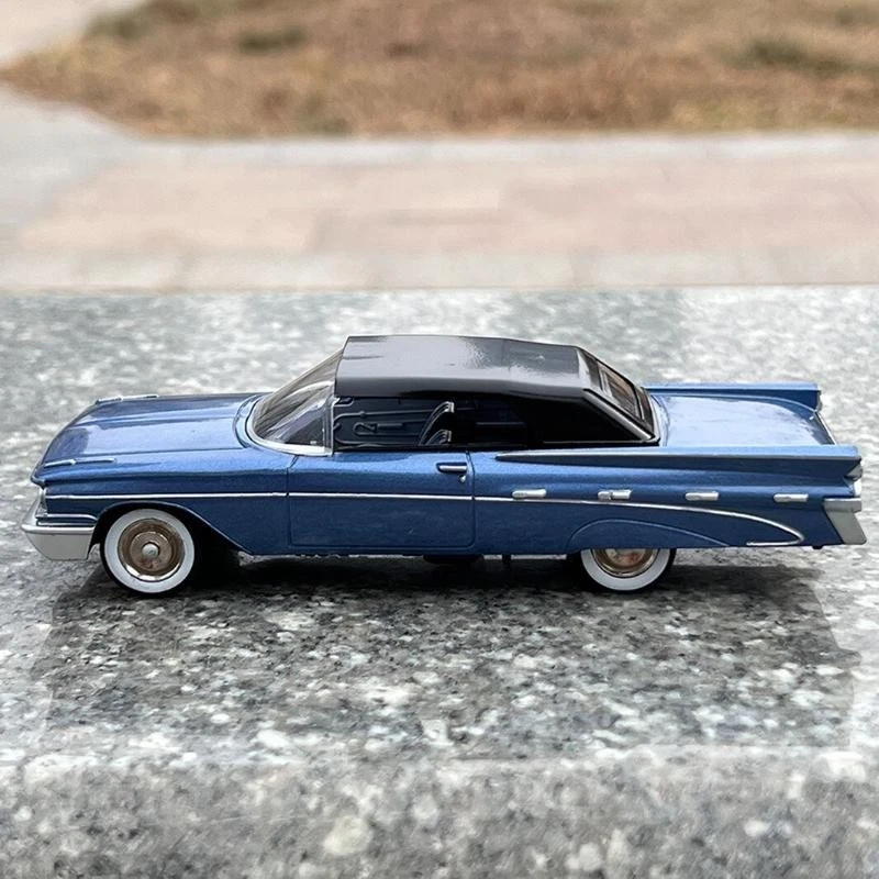 Diecast Model GFCC 1/43 Sale 1959 Bonneville Car NIB Gift Blue Pontiac Toy - Image 2 of 4