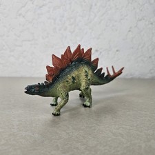 6" Stegosaurus Dinosaur Action Figure Kids Toy Figurine Dino Green Diarama