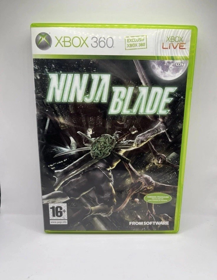 Ninja Blade Xbox 360 Jeux Microsoft Pal FR - Complet Cib Excellent État