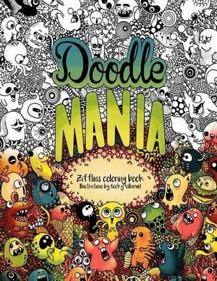 Zifflin Doodle Mania (Taschenbuch) Zifflin's Coloring Book (US IMPORT)