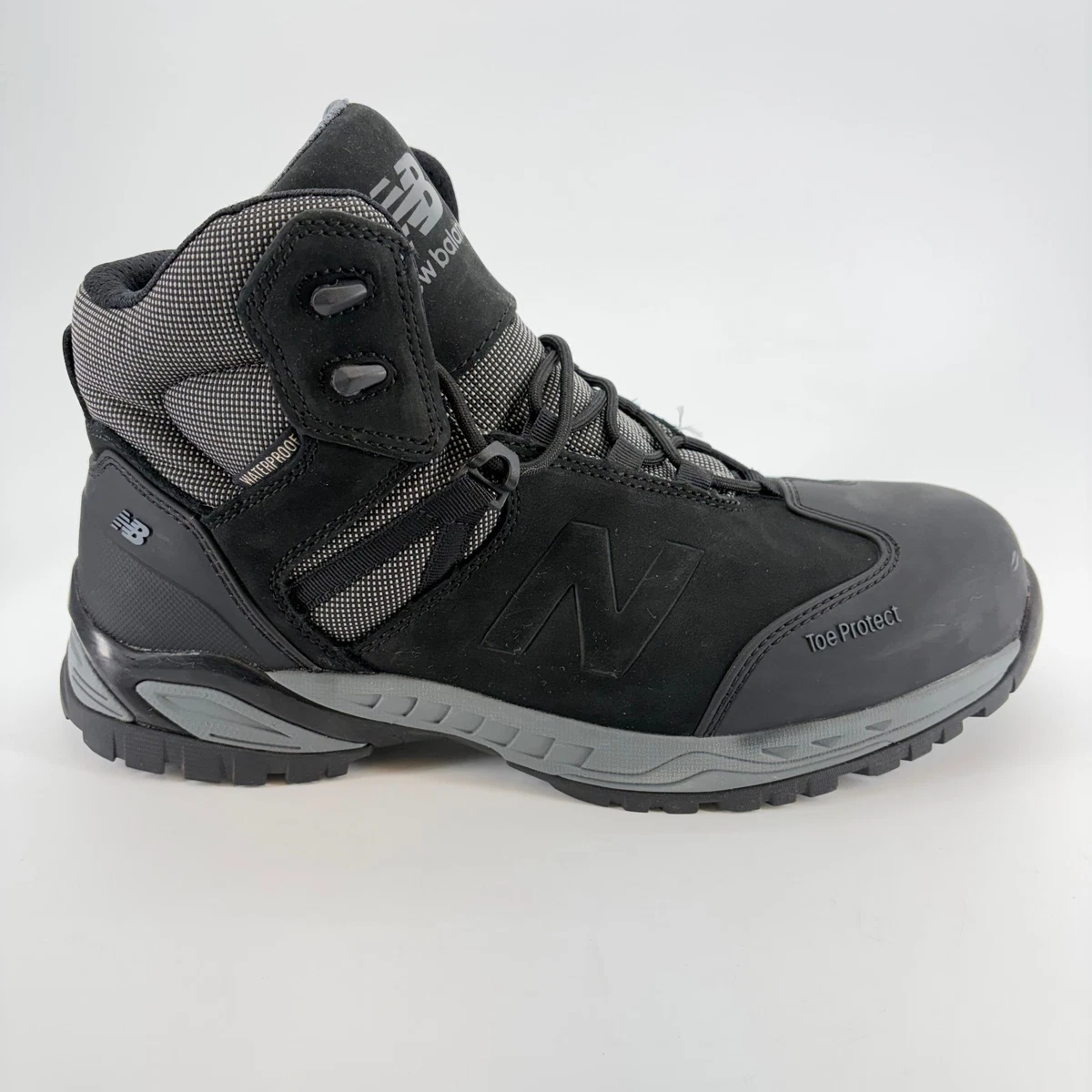 New Balance Allsite Mens Size 11EE Black Waterproof Composite Toe Work Boots