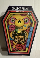 Deddy Bears ~ MUERTOBEAR ~ Lil Coffin Mini Plush ~ Series 2 ~ NEW