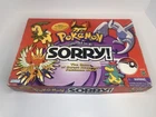 Hasbro Pokemon Sorry Board Game Gold Silver Edition 2001 Vintage Complete READ