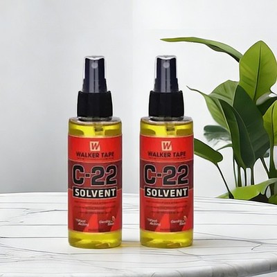 Neu Für Perücken & Haarteile Tape C-22 Solvent Kleberentferner Tragbar 118 ml