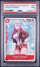 2026 ONE PIECE OP14-EB04-THE AZURE SEA'S SEVEN #007 JEWELRY BONNEY PSA 9