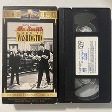 Mr. Smith Goes to Washington VHS James Stewart, Capra  BUY 2 GET 1 FREE 