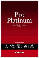 Canon PT-101 / 2768B017 / Pro Platinum Fotopapier Weiß (29,7 X 42Cm (Din A3), 20