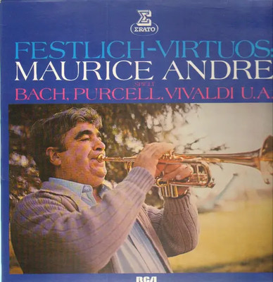 LP Maurice André Festlich virtuos: Maurice André spielt Bach, Purcell Vivaldi