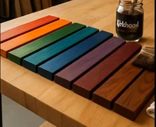 Rekhaoil® Petroleum Dyes for wood Stains And Vanish 1/4.oz Bottle