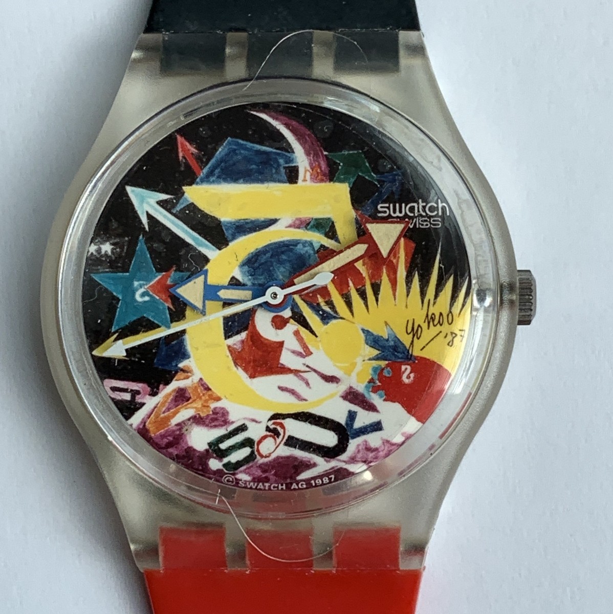 SWATCH Art Special GZ107 Rorrim 5 by Tadanori Yokoo 5th