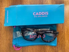 Caddis The D28 0.00 Polished Turtle Dove Readers Eyeglasses 50-22-145 BNIB