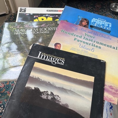 BULK BUY JOB LOT 5x 12  Vinyl Album Compilation Easy Listening Jazz Orchestral