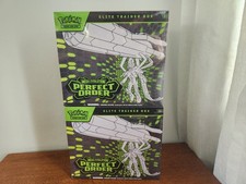 Lot Of 2 Pokémon TCG Perfect Order  Elite Trainer Box ETB NEW SEALED 